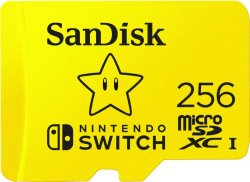 SanDisk Nintendo Switch microSDXC Memory Card 256GB