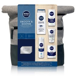 NIVEA Men Dapper Duffel 5pc Gift Set with Travel Bag