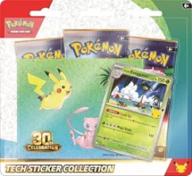Pokémon TCG 30th Celebration Tech Sticker Collection