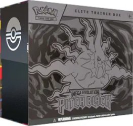 Pokemon Trading Card Games Mega Evolution 5 Pitch Black Elite Trainer Box
