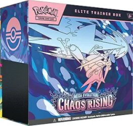 Pokemon Trading Card Games Mega Evolution Chaos Rising Elite Trainer Box