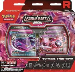 Pokémon TCG Team Rocket’s Mewtwo ex League Battle Deck