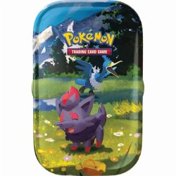 Pokémon TCG: Mega Evolution—Ascended Heroes Mini Tin: Riolu & Darumaka (1 Sticker Sheet, a Pokémon Art Card & 2 Booster Packs)