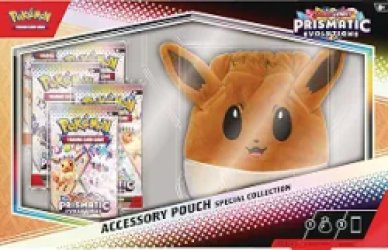 Pokémon TCG Prismatic Evolutions Accessory Pouch
