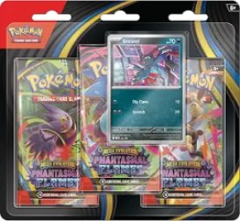 Pokémon TCG Phantasmal Flames 3-Pack Blister