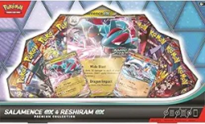 Pokémon TCG Salamence ex & Reshiram ex Premium Collection