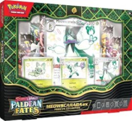 Pokemon Scarlet and Violet Paldean Fates ex Premium Collection | Meowscarada