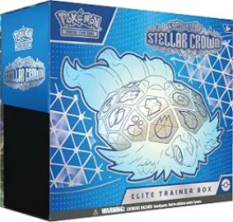 Pokémon TCG Scarlet & Violet—Stellar Crown Elite Trainer Box
