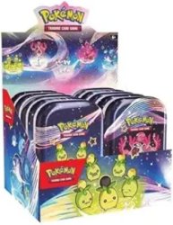 Pokémon TCG Paldean Fates Mini Tins Display