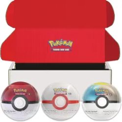 Pokémon TCG Ball Tin 3-Pack Bundle 2024 Amazon Exclusive