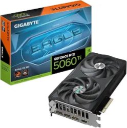 GIGABYTE Eagle GeForce RTX 5060 Ti 8GB GDDR7 PCI Express 5.0 x8 ATX Graphics Card GV-N506TEAGLE OC-8GD