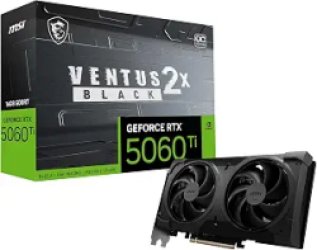 MSI Ventus 2X OC Black Plus RTX 5060 Ti 16GB