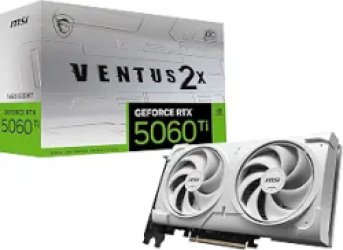 MSI Ventus 2X OC White Plus RTX 5060 Ti 8GB