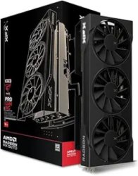 XFX Swift AMD Radeon RX 9070 OC Triple Fan Gaming Edition with 16GB GDDR6 HDMI 3xDP, AMD RDNA 4 RX-97SWFB3B9