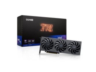 GUNNIR Intel Arc B570 Tri 10G OC 2600MHz Gaming Graphics Card (PCIe 4.0, 10GB GDDR6, HDMI 2.1, DisplayPort 2.1) Black