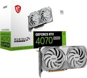 MSI Ventus 2X White OC RTX 4070 Super 12GB