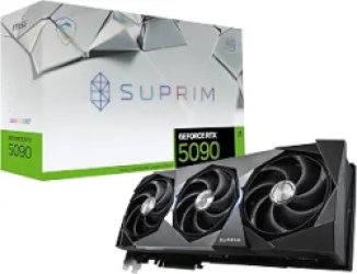MSI - NVIDIA GeForce GeForce RTX 5090 32G SURPIM SOC 32GB GDDR7 PCI Express Gen 5 Graphics Card - Black