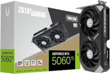 ZOTAC Gaming GeForce RTX 5060 Ti 8GB Twin Edge OC Graphics Board ZT-B50610H-10M VD9183
