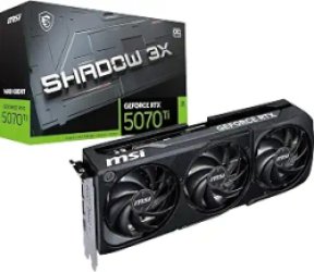 MSI Shadow 3X OC RTX 5070 Ti 16GB