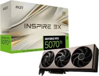 MSI GeForce RTX 5070 Ti 16G MLG EDITION OC Graphics Card, 16GB GDDR7, DPx3, HDMIx1, DLSS 4
