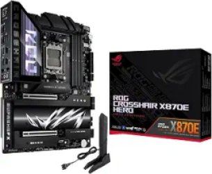 ASUS ROG Crosshair X870E Hero AMD AM5 ATX Motherboard - ROGCROSSHAIRX870EHER