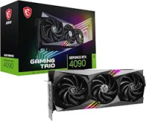 MSI Gaming GeForce RTX 4090 24GB GDDR6X PCI Express 4.0 Graphics Card RTX 4090 GAMING TRIO 24G