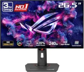 ASUS ROG XG27AQDMG 27 Inch 1440p 240Hz Glossy OLED Gaming Monitor