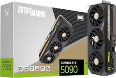 ZOTAC SOLID OC White Edition GeForce RTX 5090 32GB 512-Bit GDDR7 PCI Express 5.0 x16 DLSS 4.0 Graphics Card ZT-B50900Q-10P SOLID OC White Edition