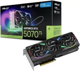 PNY Epic-X ARGB OC Triple Fan RTX 5070 Ti 16GB