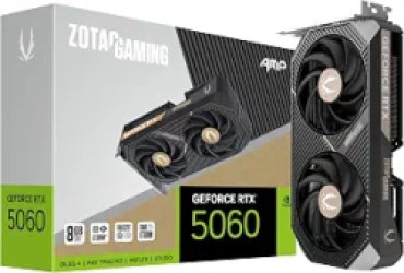 PNY Dual Fan OC GeForce RTX 5060 8GB GDDR7 PCI Express 5.0 x8 ATX Graphics Card RTX 5060 Overclocked Dual Fan GPU