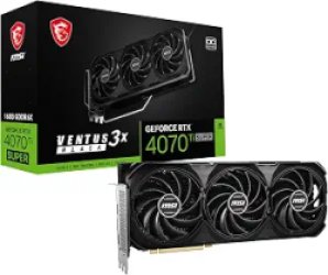 MSI Ventus 3X Black OC RTX 4070 Ti Super 16GB