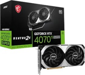 MSI Ventus 2X OC RTX 4070 Ti Super 16GB