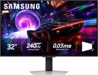 SAMSUNG 27-inch Odyssey QD-OLED G8 (G81SF), 4K, 240Hz, Gaming Monitor, 0.03ms Response Time, DisplayHDR True Black 400, AMD FreeSync Premium Pro, Ergonomic Stand, LS27FG810SNXZA, 2025
