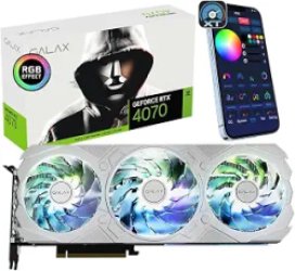 Galax EX Gamer White 1-Click OC RTX 4070 12GB